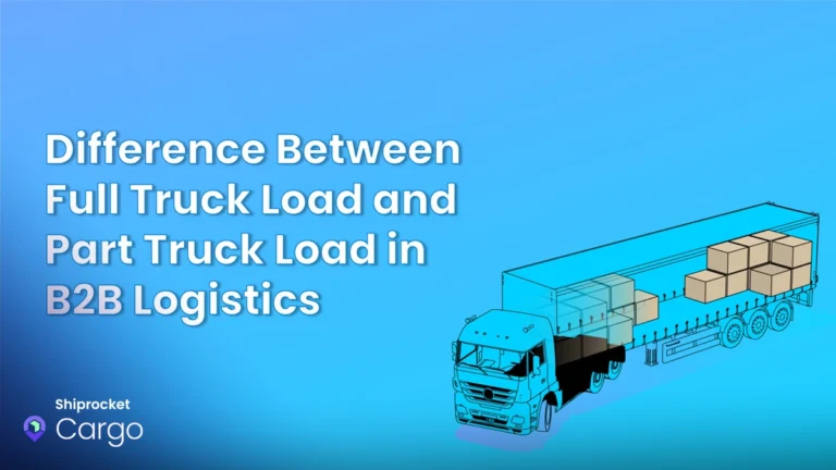 Full Truck Load and Part Truck Load