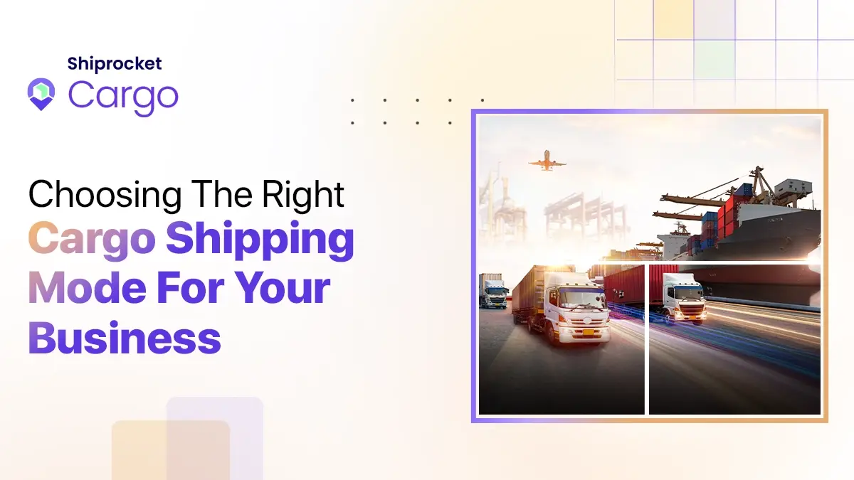 Choose the right cargo shipping