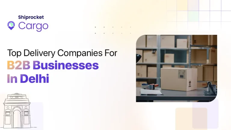 B2B Delivery Services in Delhi
