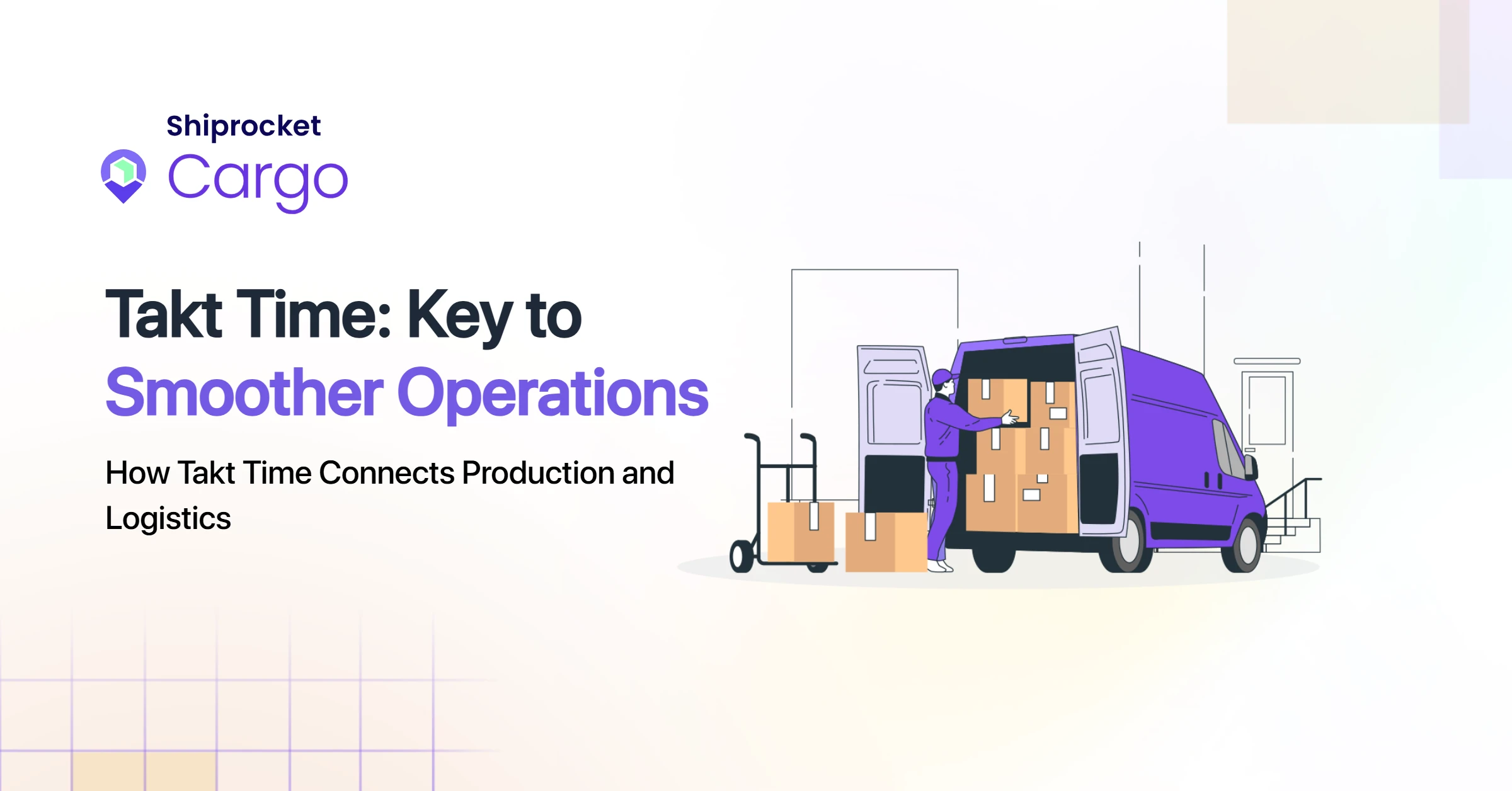 Learn how Takt time connects production and logistics